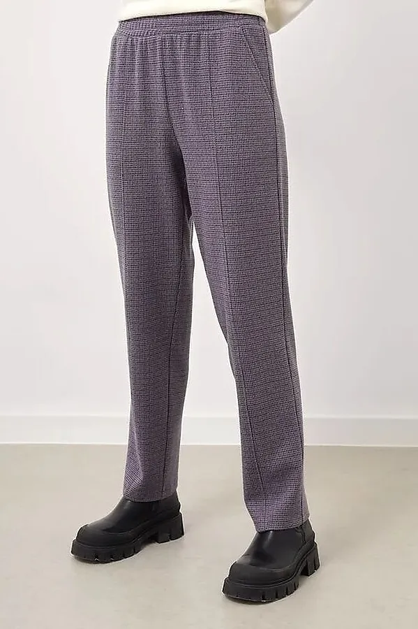 Брюки CLEVER, серый/чёрный - фото 2