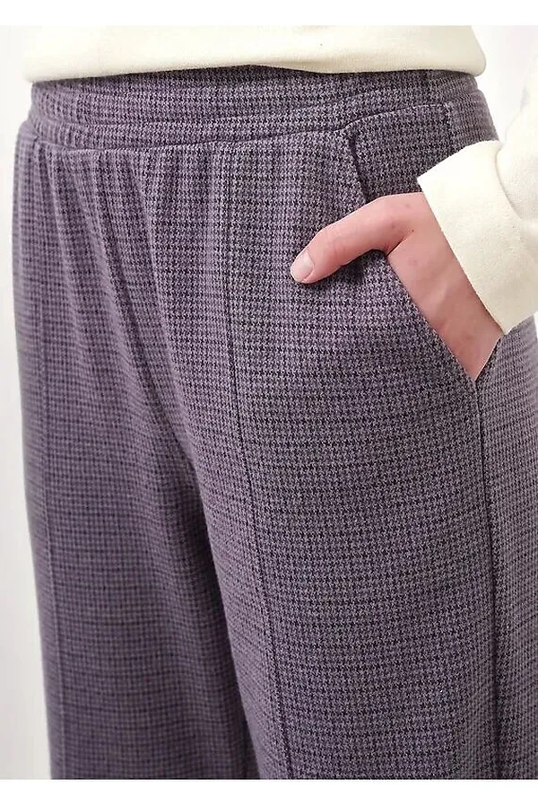 Брюки CLEVER, серый/чёрный - фото 2