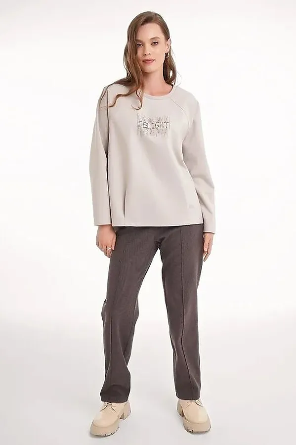 Джемпер CLEVER, бежевый - фото 2