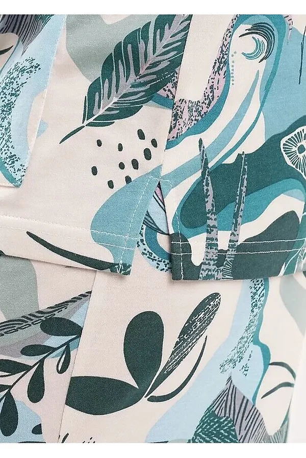 Пижама CLEVER, бежевый/св.зелёный - фото 2