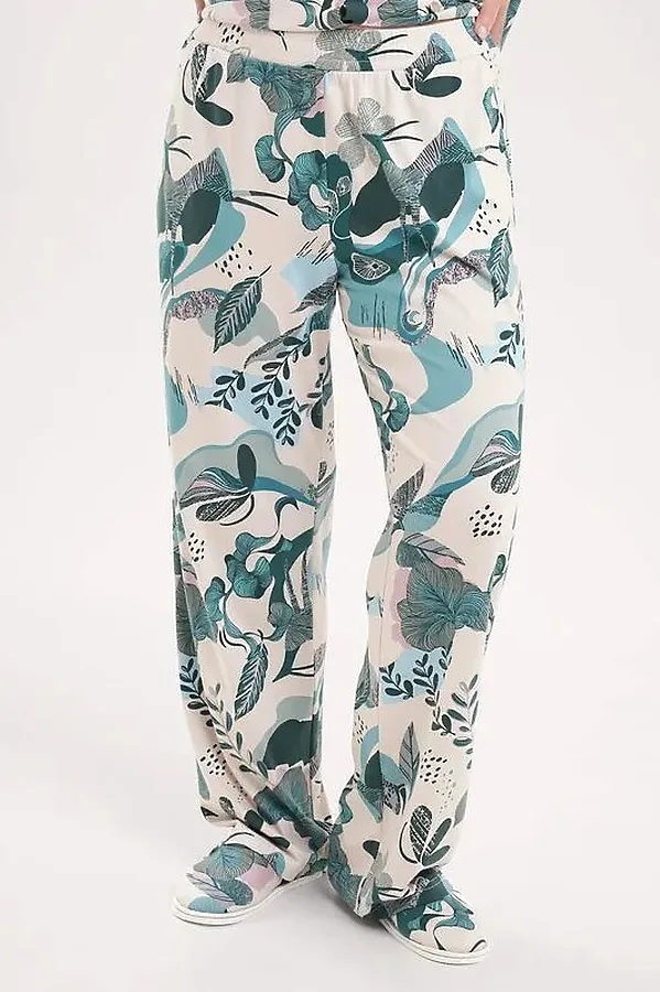 Пижама CLEVER, бежевый/св.зелёный - фото 2