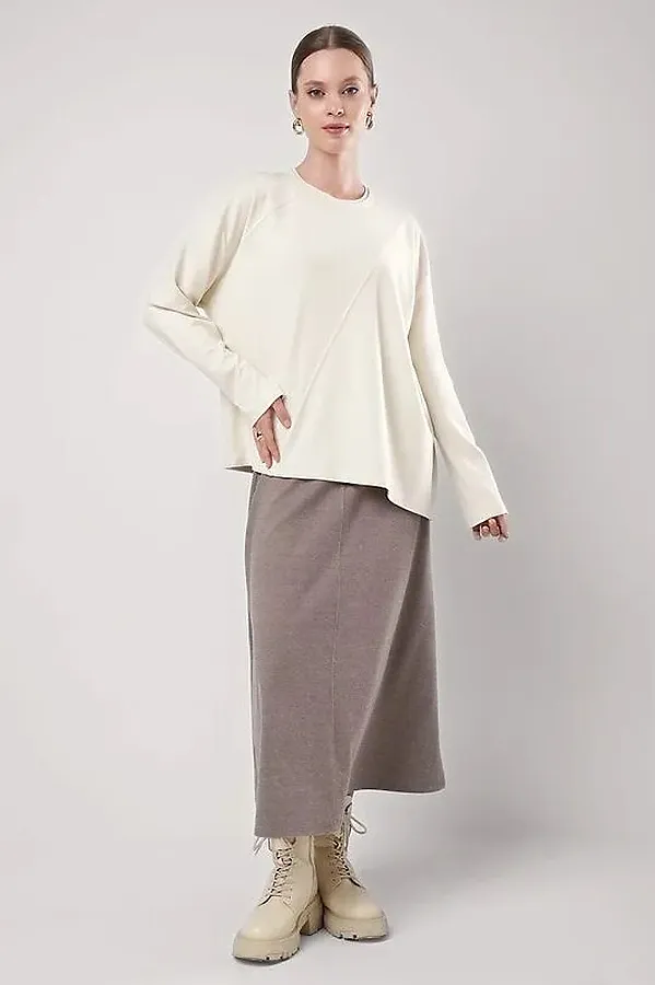 Джемпер CLEVER, св.бежевый/молочный - фото 2