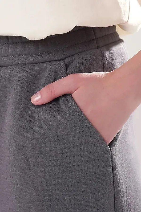 Брюки CLEVER, т.серый - фото 2