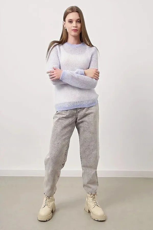 Джемпер CLEVER, голубой - фото 2