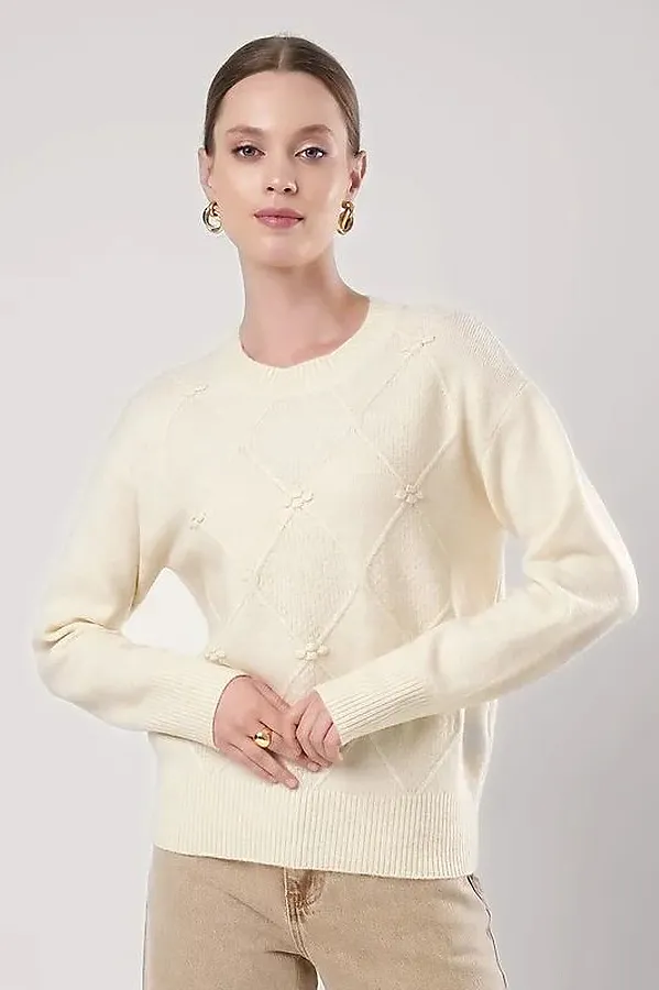 Джемпер CLEVER, св.бежевый - фото 2