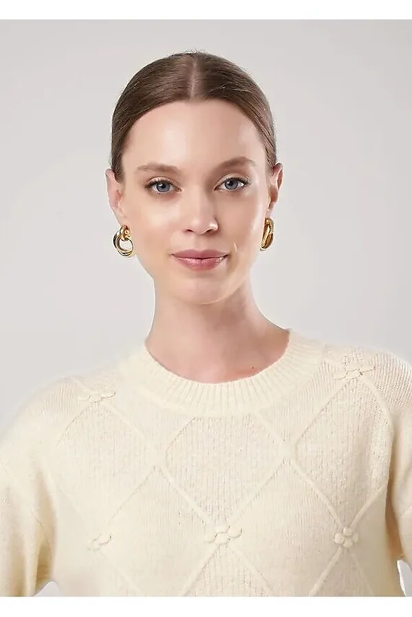 Джемпер CLEVER, св.бежевый - фото 2