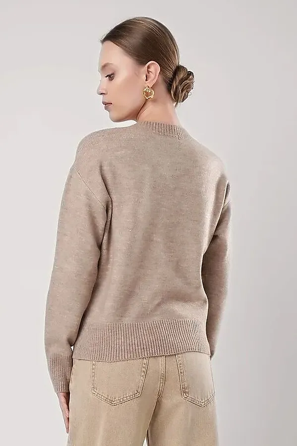 Джемпер CLEVER, бежевый - фото 2