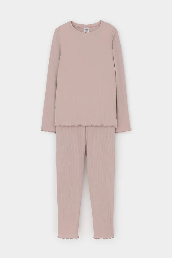 Пижама CROCKID, кофейный - фото 2