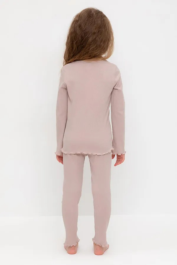 Пижама CROCKID, кофейный - фото 2