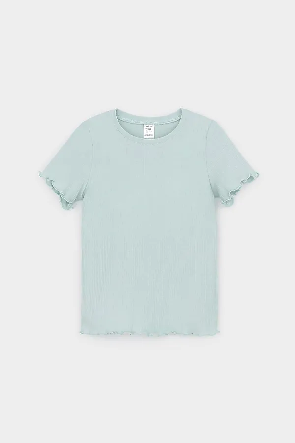 Пижама CROCKID, голубой опал,радостные цветы - фото 2