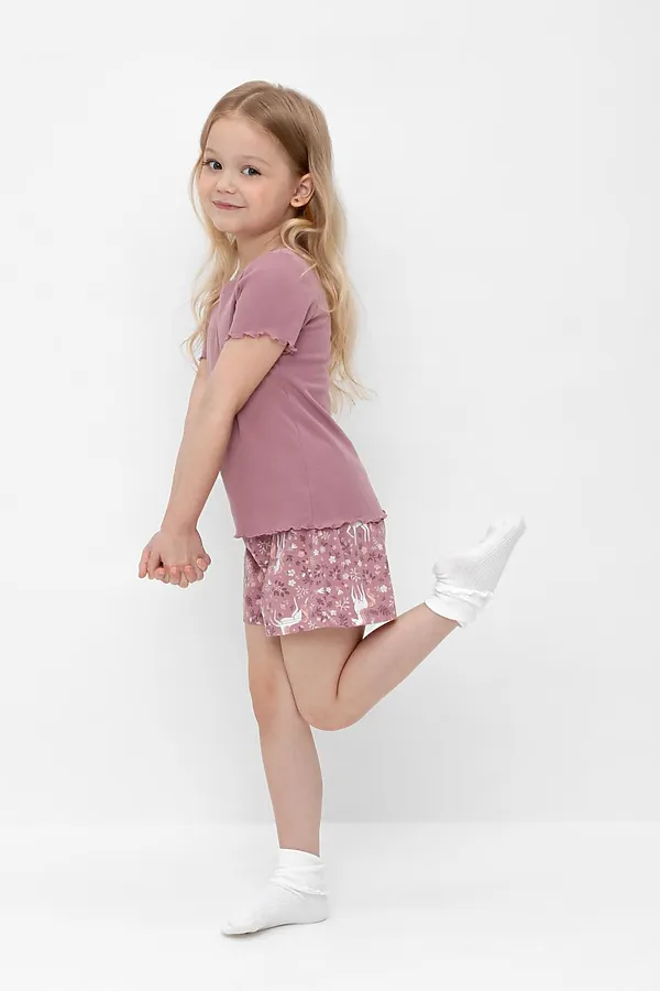 Пижама CROCKID, морозная вишня,единороги - фото 2