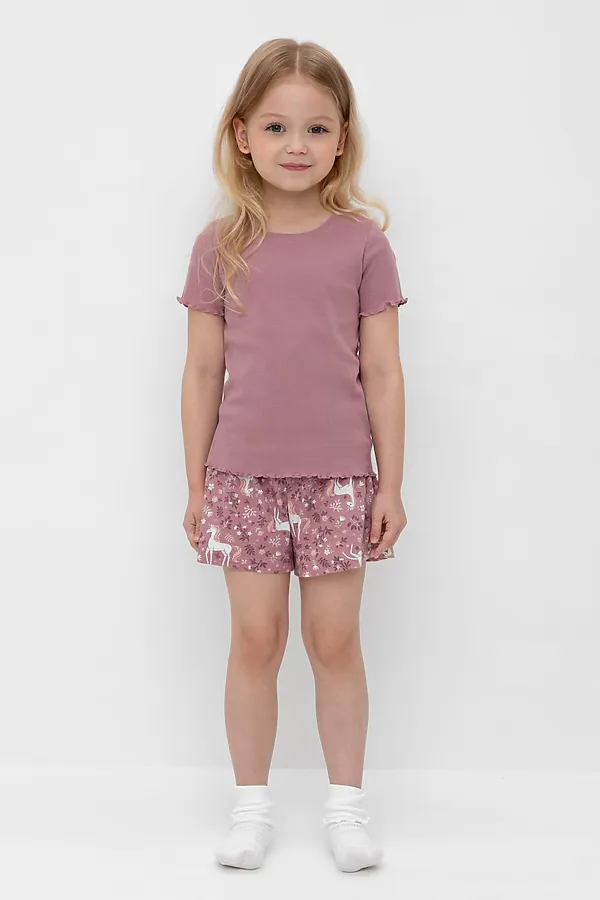 Пижама CROCKID, морозная вишня,единороги - фото 2