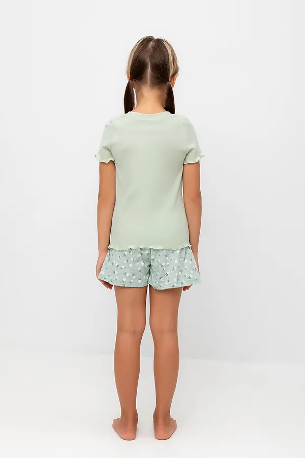 Пижама CROCKID, морская пена,цветочный танец - фото 2