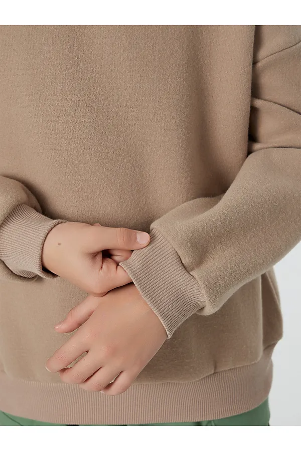 Свитшот MARK FORMELLE, серо -бежевый - фото 2