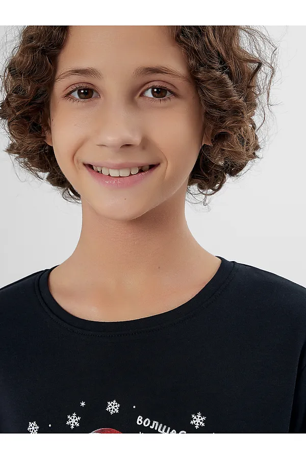 Пижама MARK FORMELLE, черный +черно -красная клетка - фото 2