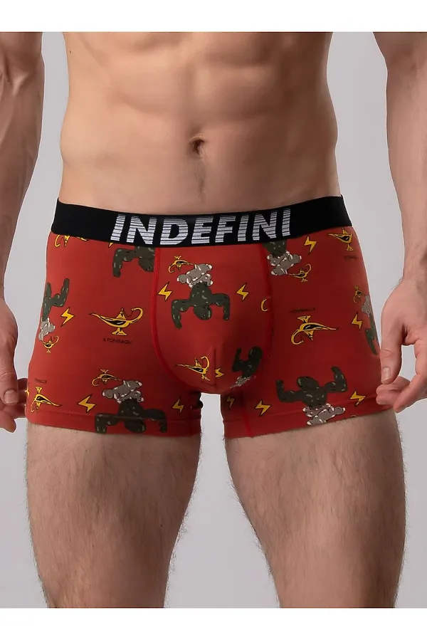 Трусы INDEFINI, красный - фото 2