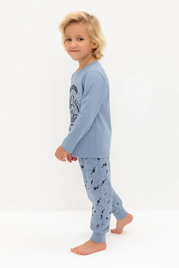 Пижама CROCKID, голубой туман,быстрее ветра - фото 2