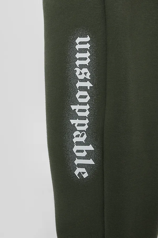 Брюки MARK FORMELLE, хаки +печать1 - фото 2