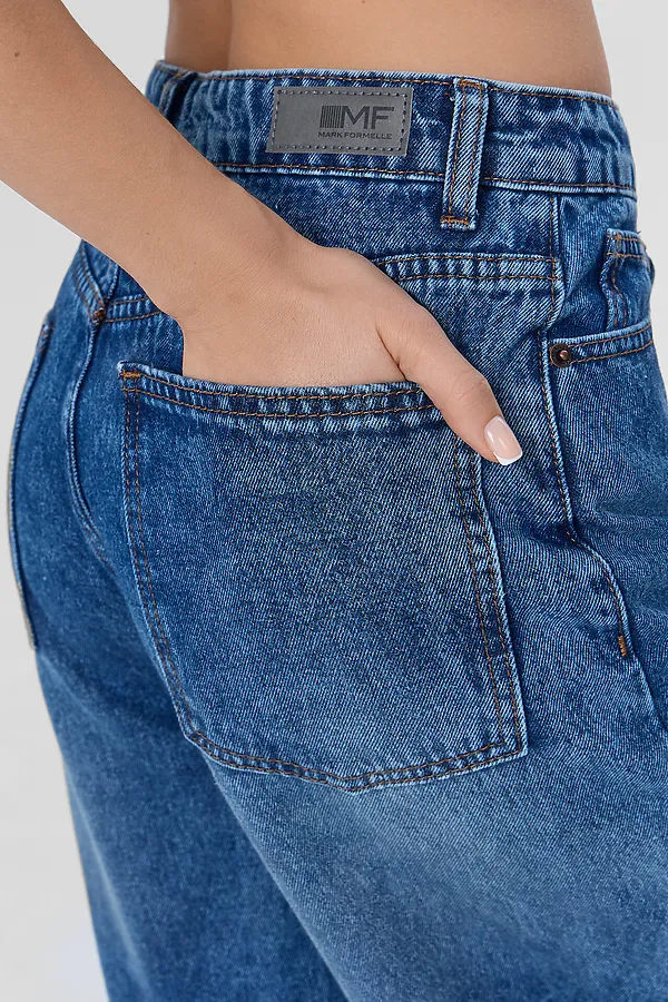 Джинсы MARK FORMELLE, синий - фото 2