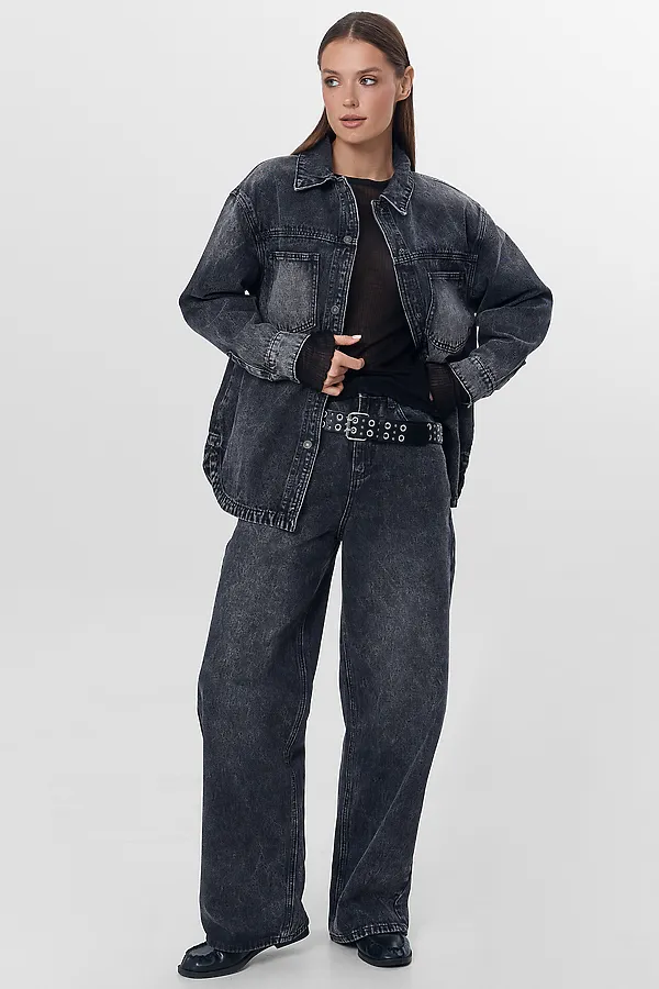 Джинсы MARK FORMELLE, серый +тинт - фото 2