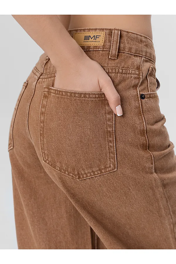 Джинсы MARK FORMELLE, терракота - фото 2