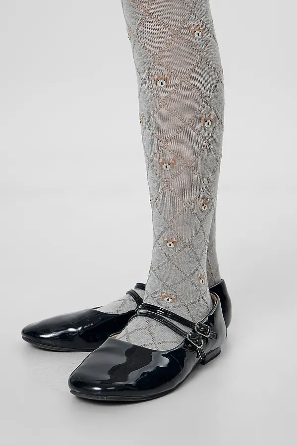 Колготки  MARK FORMELLE, серый меланж - фото 2