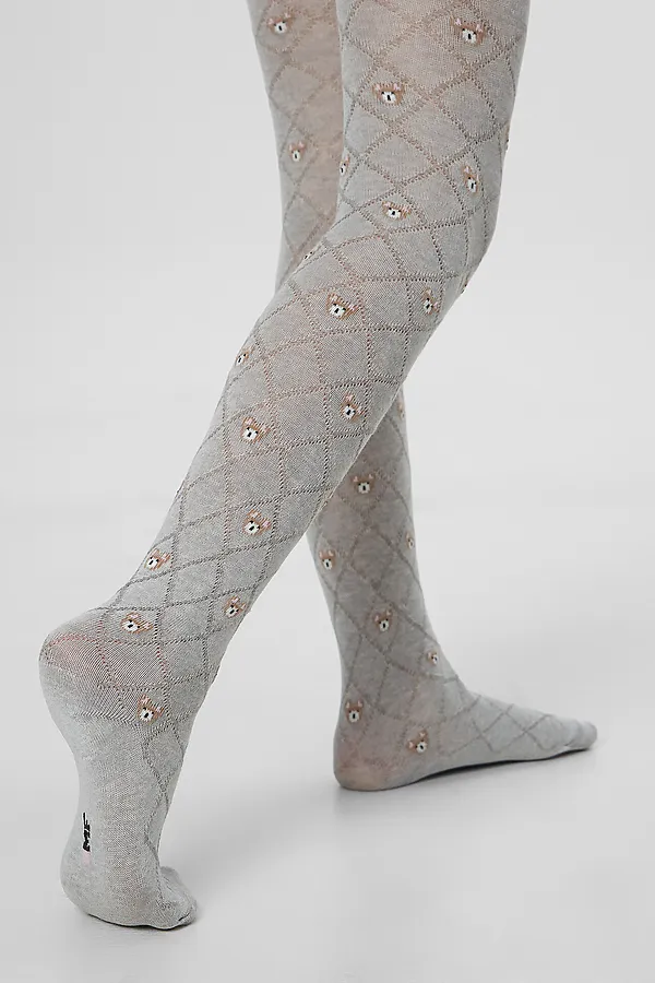 Колготки  MARK FORMELLE, серый меланж - фото 2