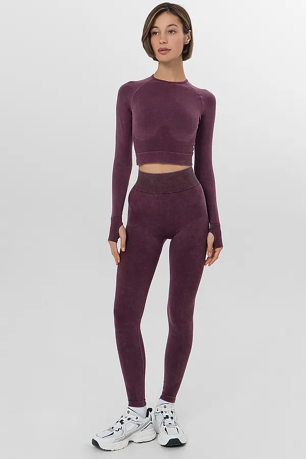Леггинсы MARK FORMELLE, винный - фото 2