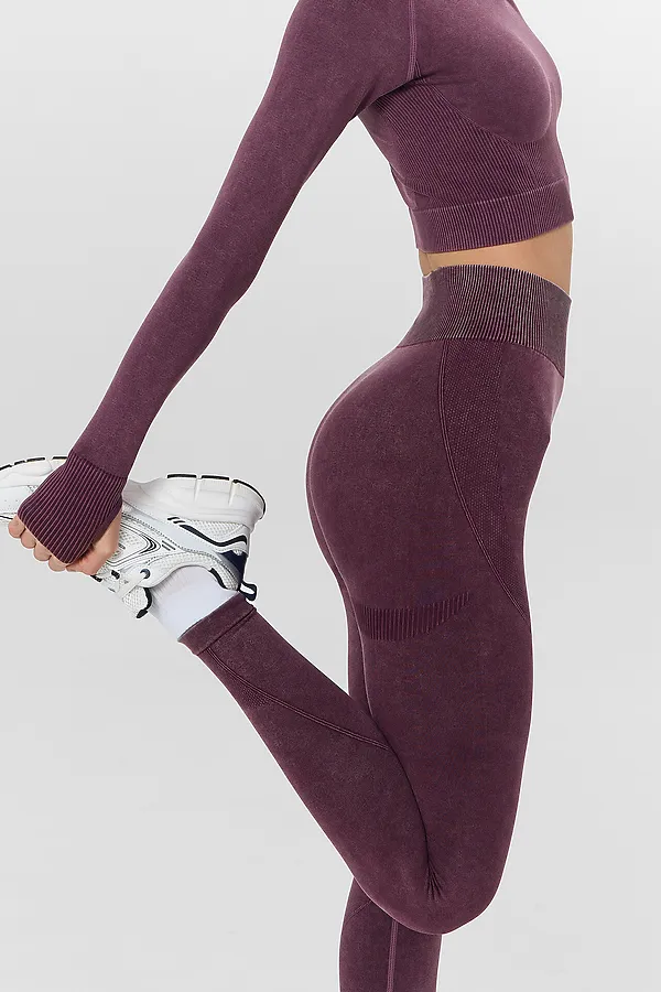 Леггинсы MARK FORMELLE, винный - фото 2