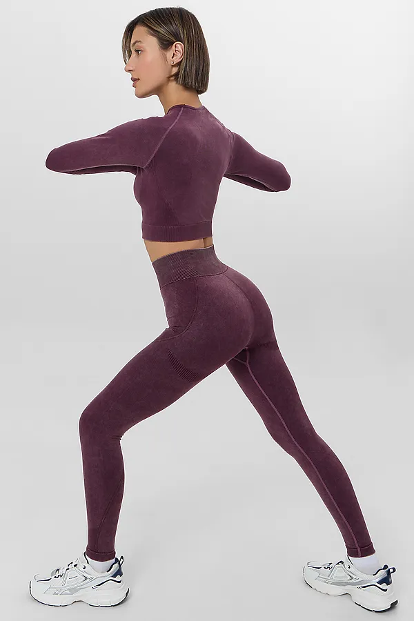 Леггинсы MARK FORMELLE, винный - фото 2