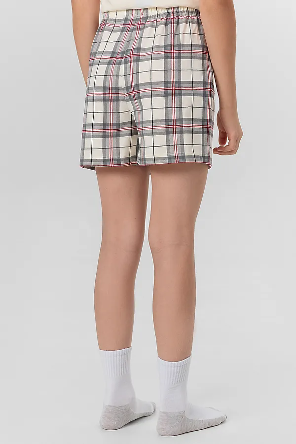 Пижама MARK FORMELLE, молочный +клетка на молочном - фото 2