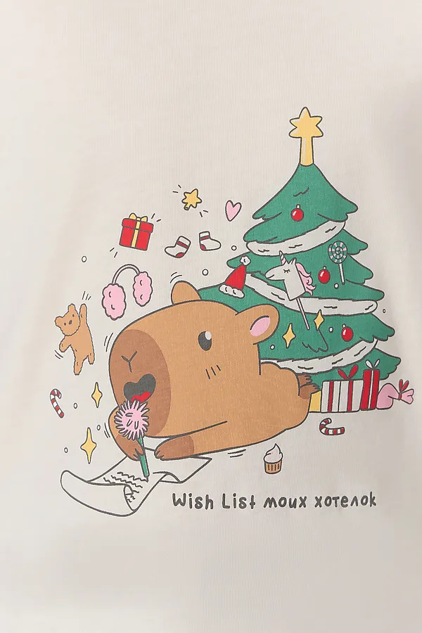 Пижама MARK FORMELLE, молочный +клетка на молочном - фото 2