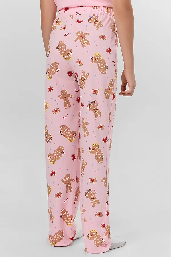 Пижама MARK FORMELLE, розовая сказка +печенье на розовом - фото 2