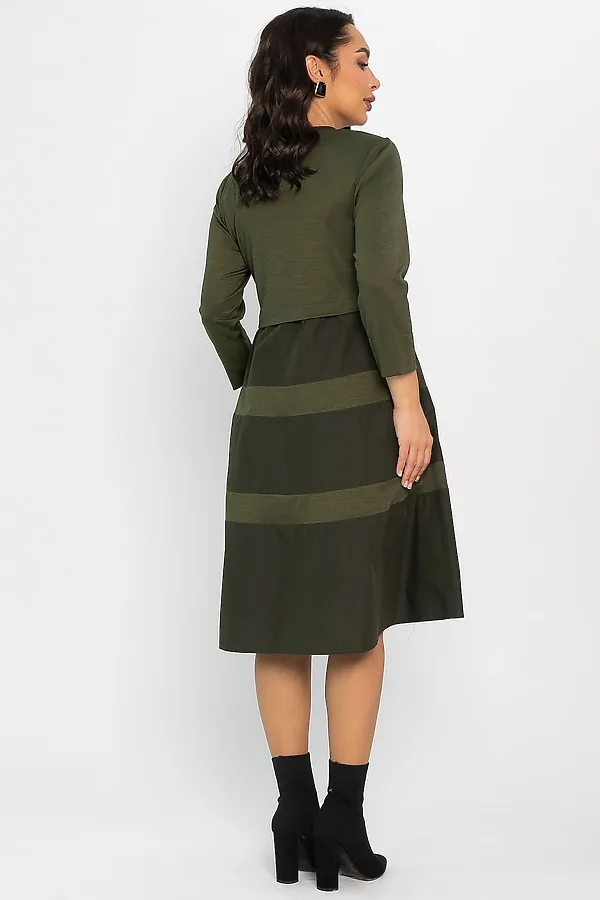 Платье LADY TAIGA, хаки - фото 2