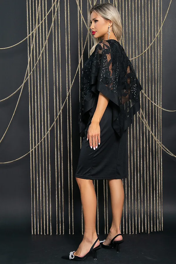 Платье LADY TAIGA, черное - фото 2