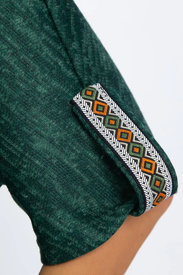 Платье LADY TAIGA, зеленое - фото 2