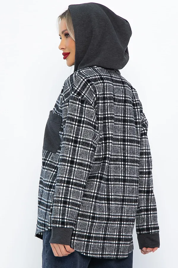 Рубашка LADY TAIGA, серая - фото 2