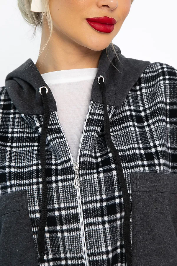 Рубашка LADY TAIGA, серая - фото 2