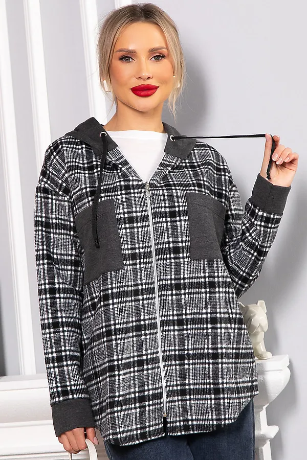 Рубашка LADY TAIGA, серая - фото 2