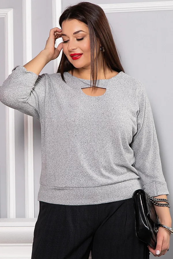 Джемпер LADY TAIGA, серая - фото 2