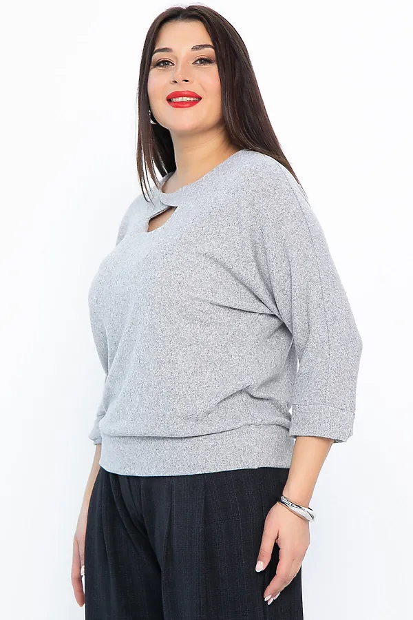 Джемпер LADY TAIGA, серая - фото 2