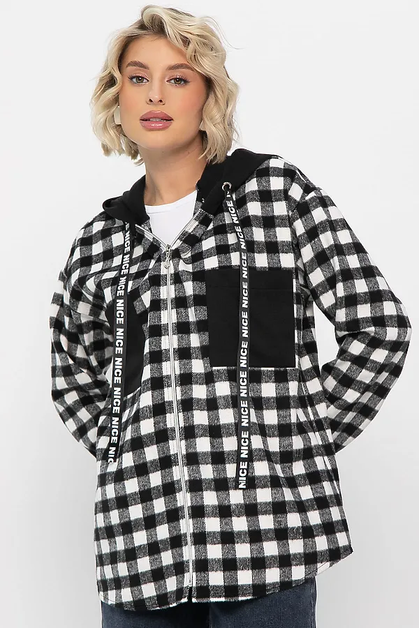 Рубашка LADY TAIGA, серая - фото 2