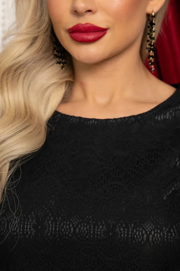 Платье LADY TAIGA, черное - фото 2