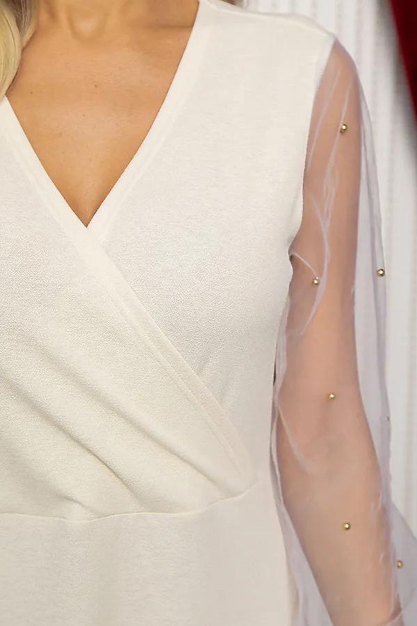 Платье LADY TAIGA, молочное - фото 2