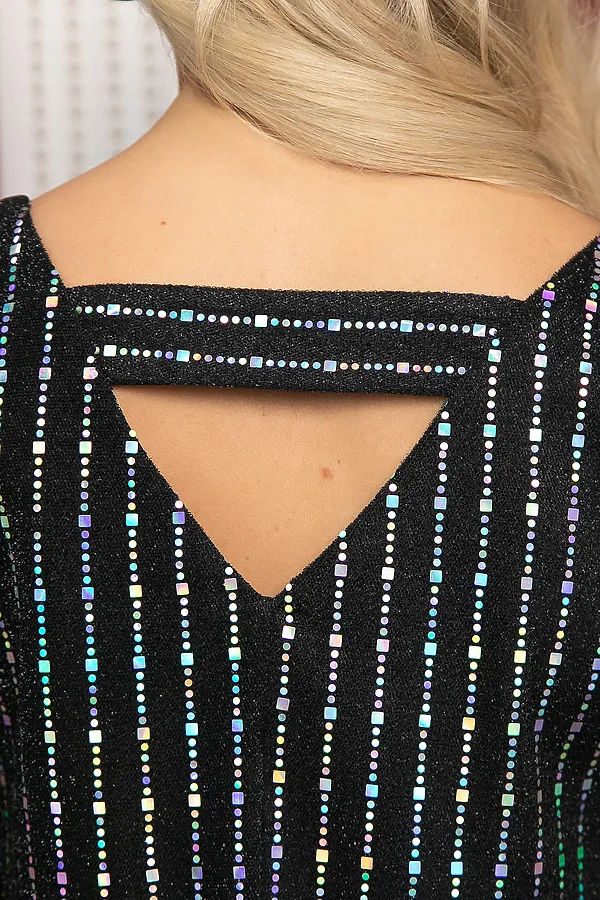 Блуза LADY TAIGA, черная - фото 2