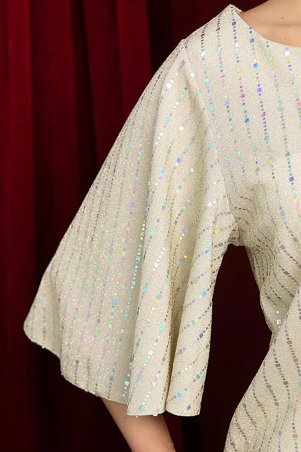 Блуза LADY TAIGA, золото - фото 2