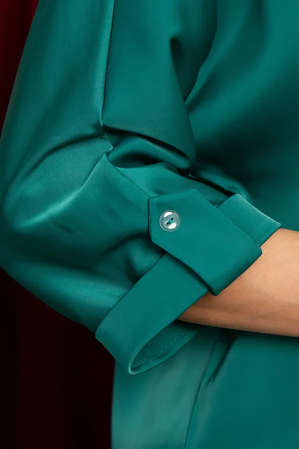 Блуза LADY TAIGA, изумрудная - фото 2