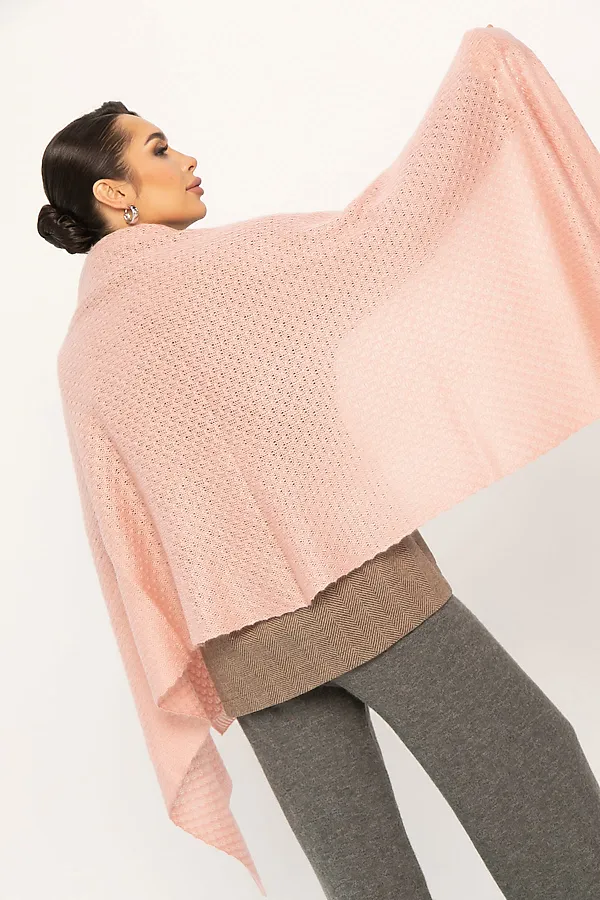 Палантин LADY TAIGA, пудра - фото 2