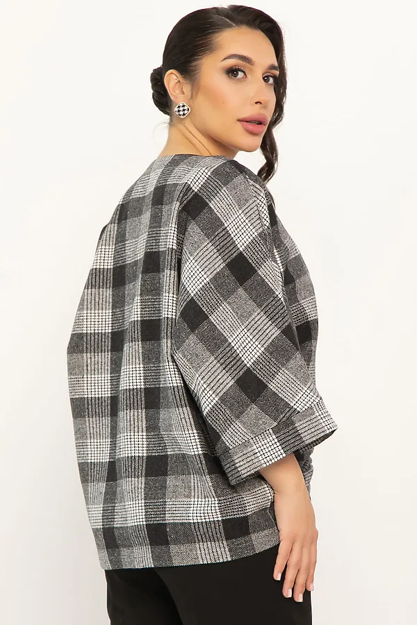 Блуза LADY TAIGA, темно-серая - фото 2