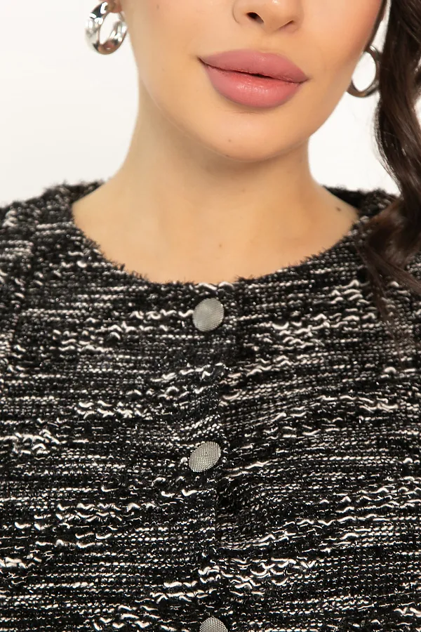 Костюм (Жакет+Юбка) LADY TAIGA, черный - фото 2